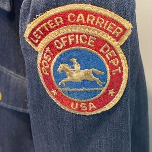 VINTAGE 1960s Letter Carrier Uniform Jacket